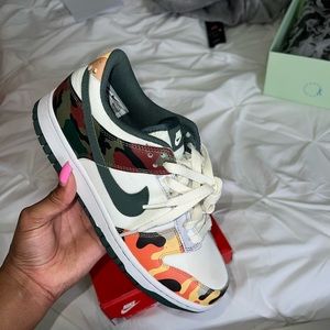 Authentic Camo Nike Dunks
